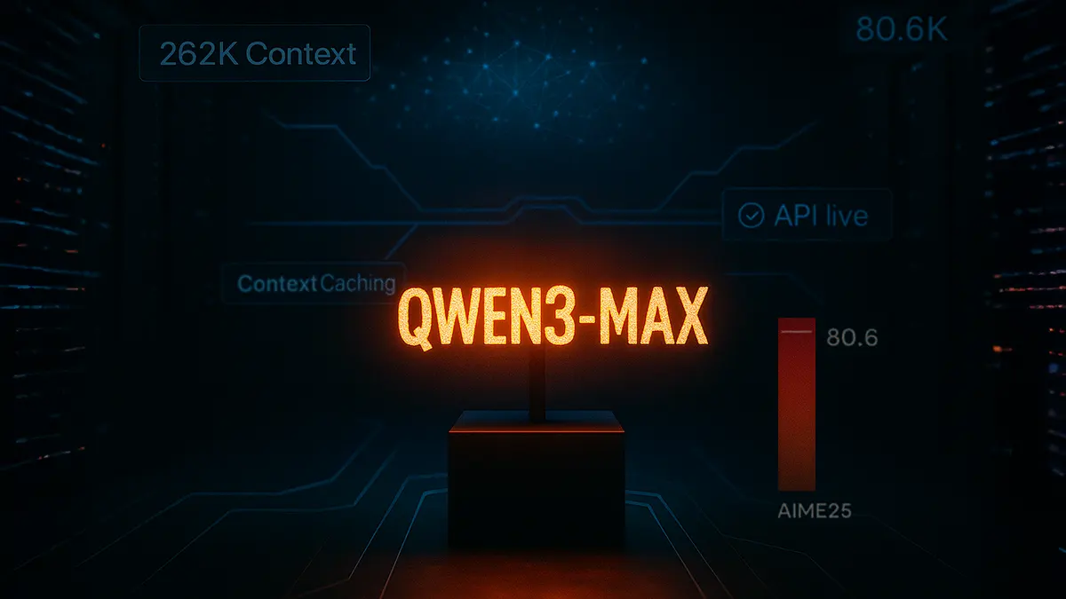 1T Qwen3-max mit Info-Grafik